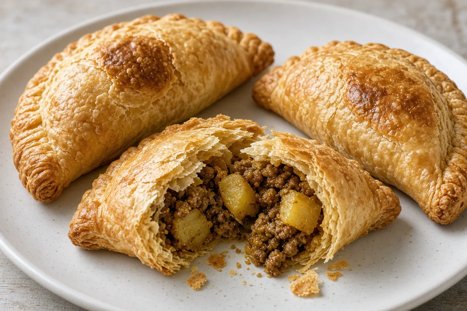 Illustrative photo of Flaky Curried Beef Hand Pies