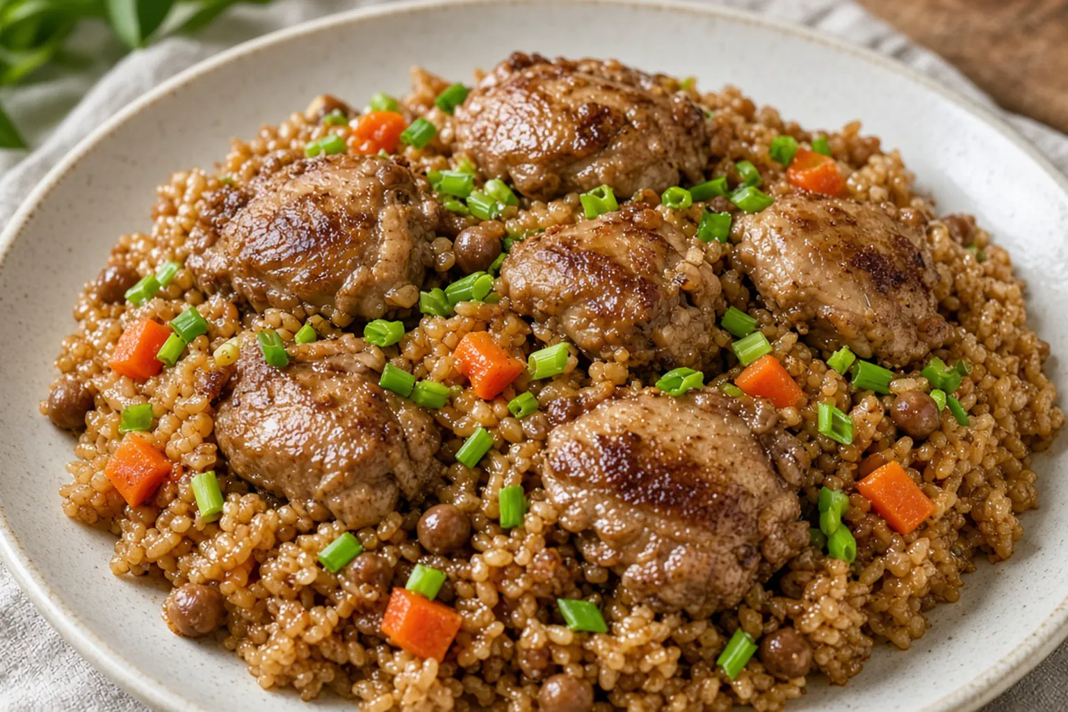 Illustrative photo of One-Pot Chicken Pelau with Pigeon Peas