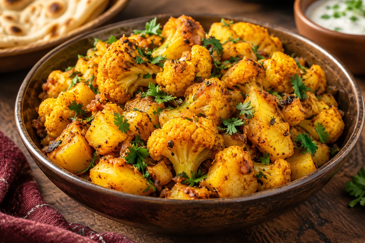 Illustrative photo of Aloo gobi