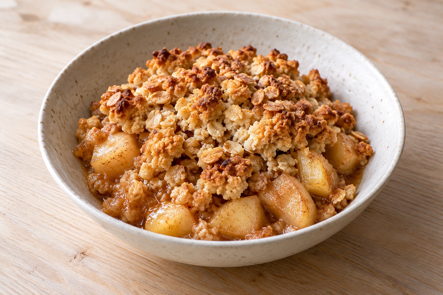 Apple & Oat Crumble