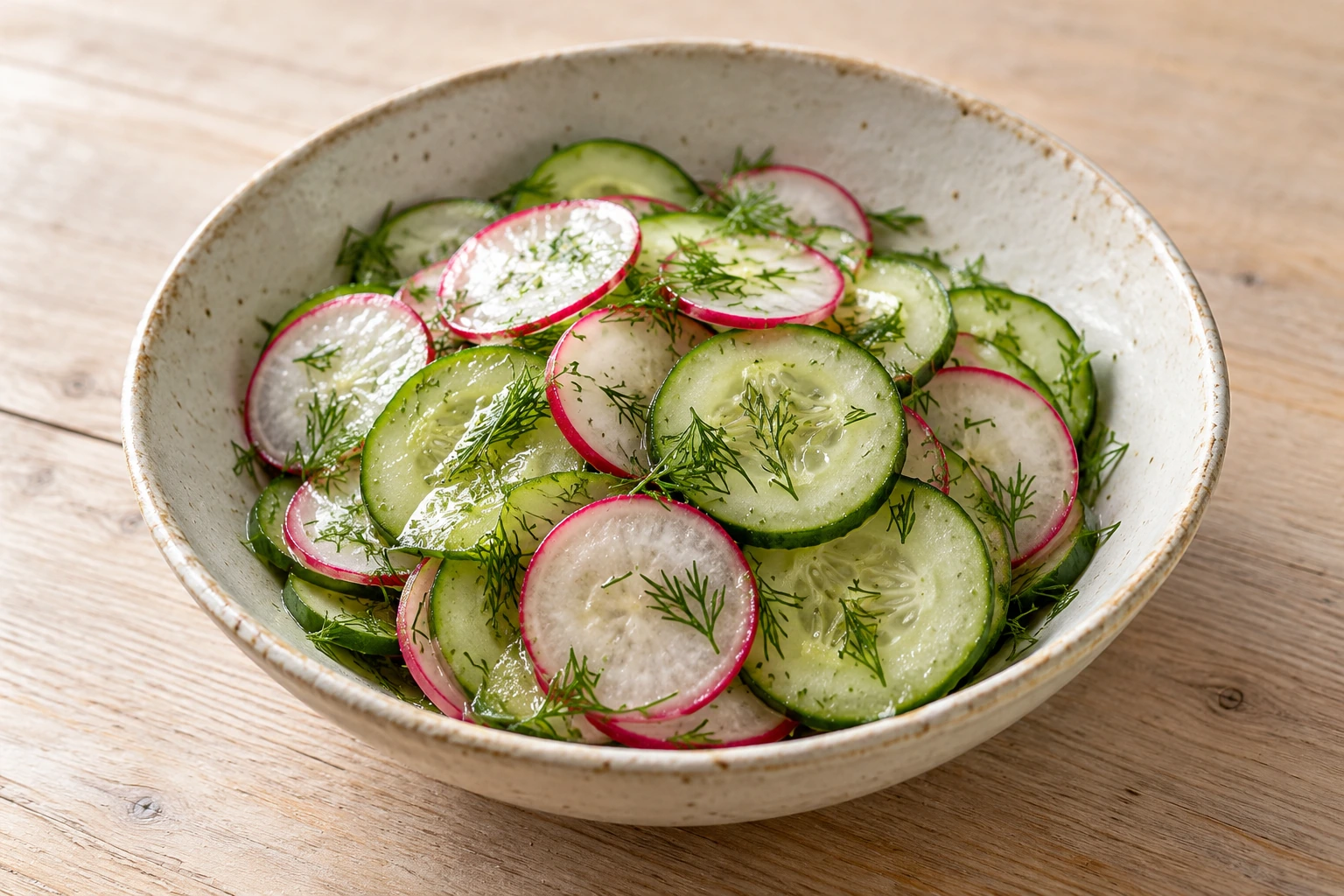 Cucumber, Radish & Dill Salad