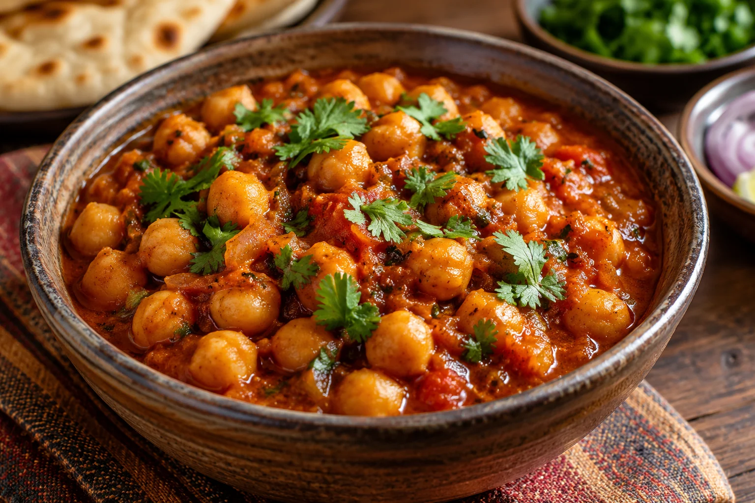 Illustrative photo of Chana masala