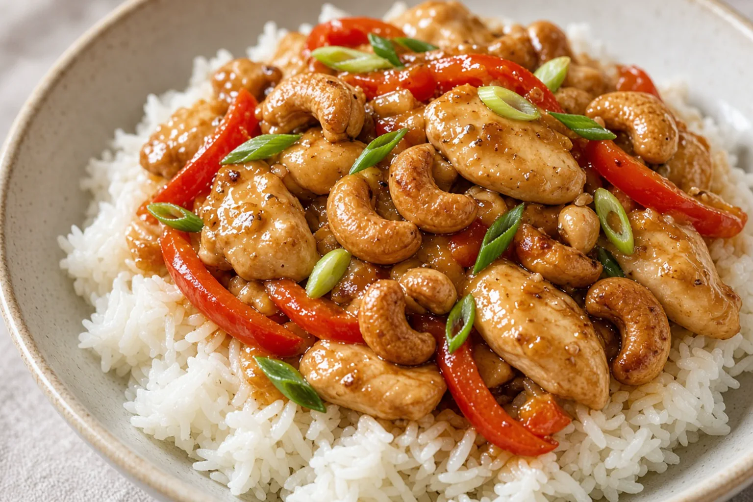 Illustrative photo of Cashew Chicken Stir-Fry