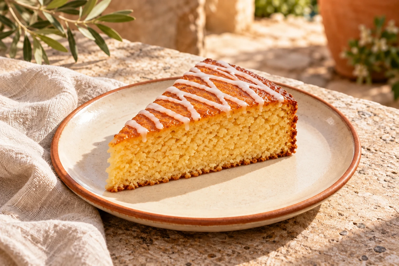Illustrative photo of Orange & Almond Olive Oil Cake