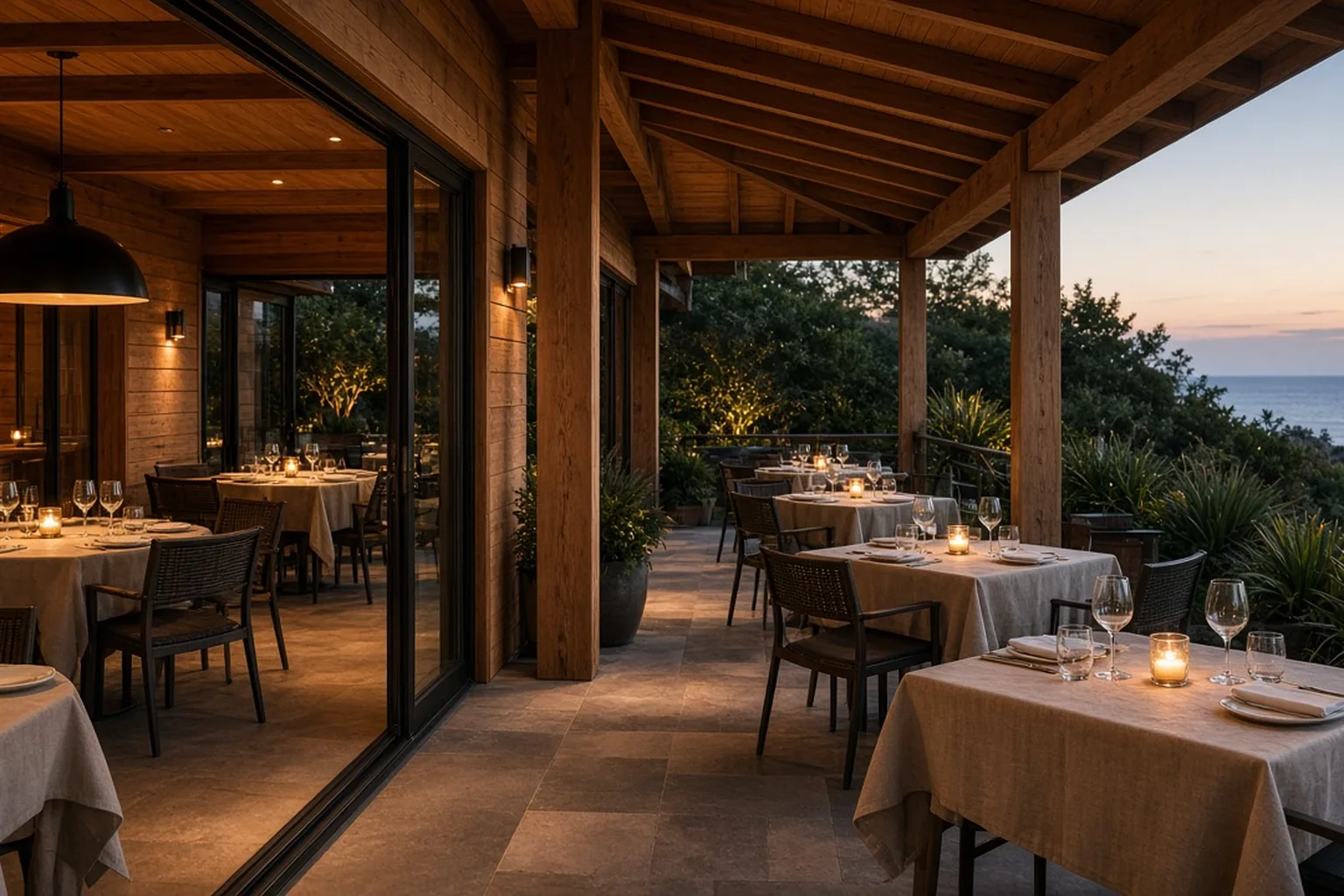 Illustrative interior of Cedar & Ember
