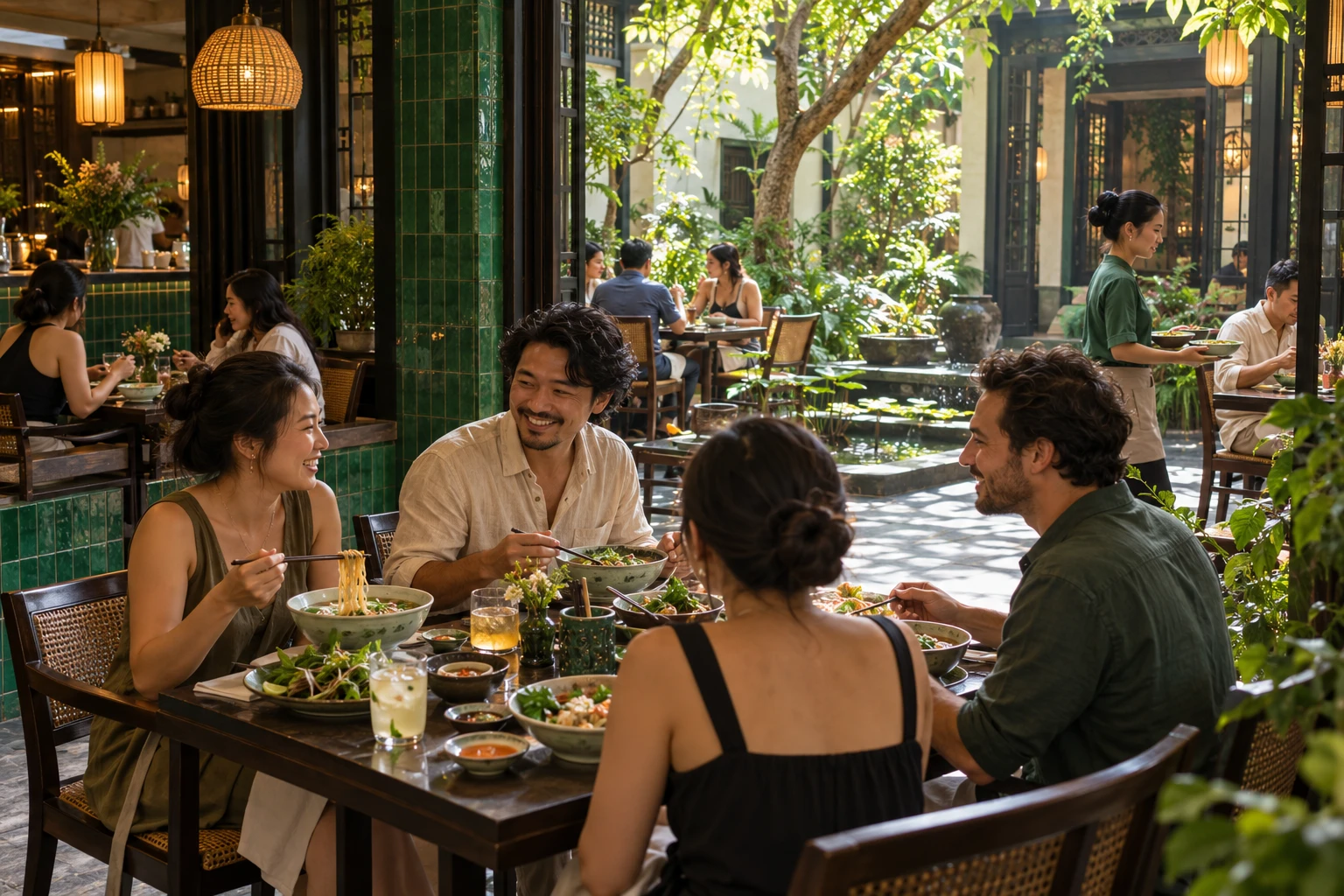Jade Courtyard dining room