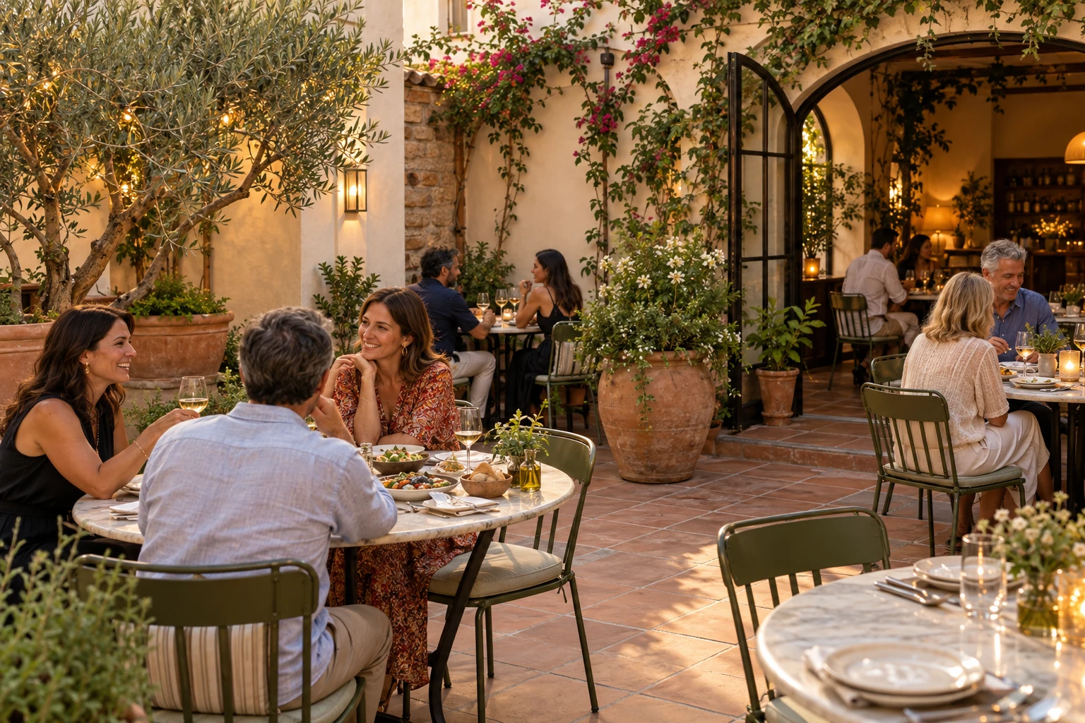 Illustrative scene at Paprika Courtyard