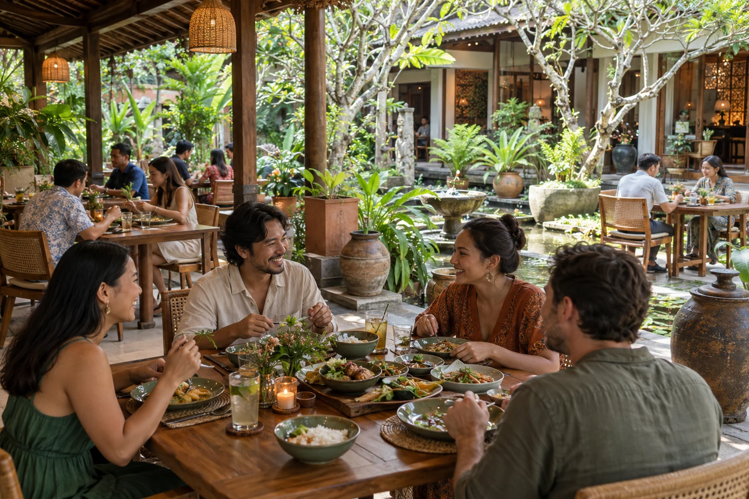 Tamarind Veranda dining room