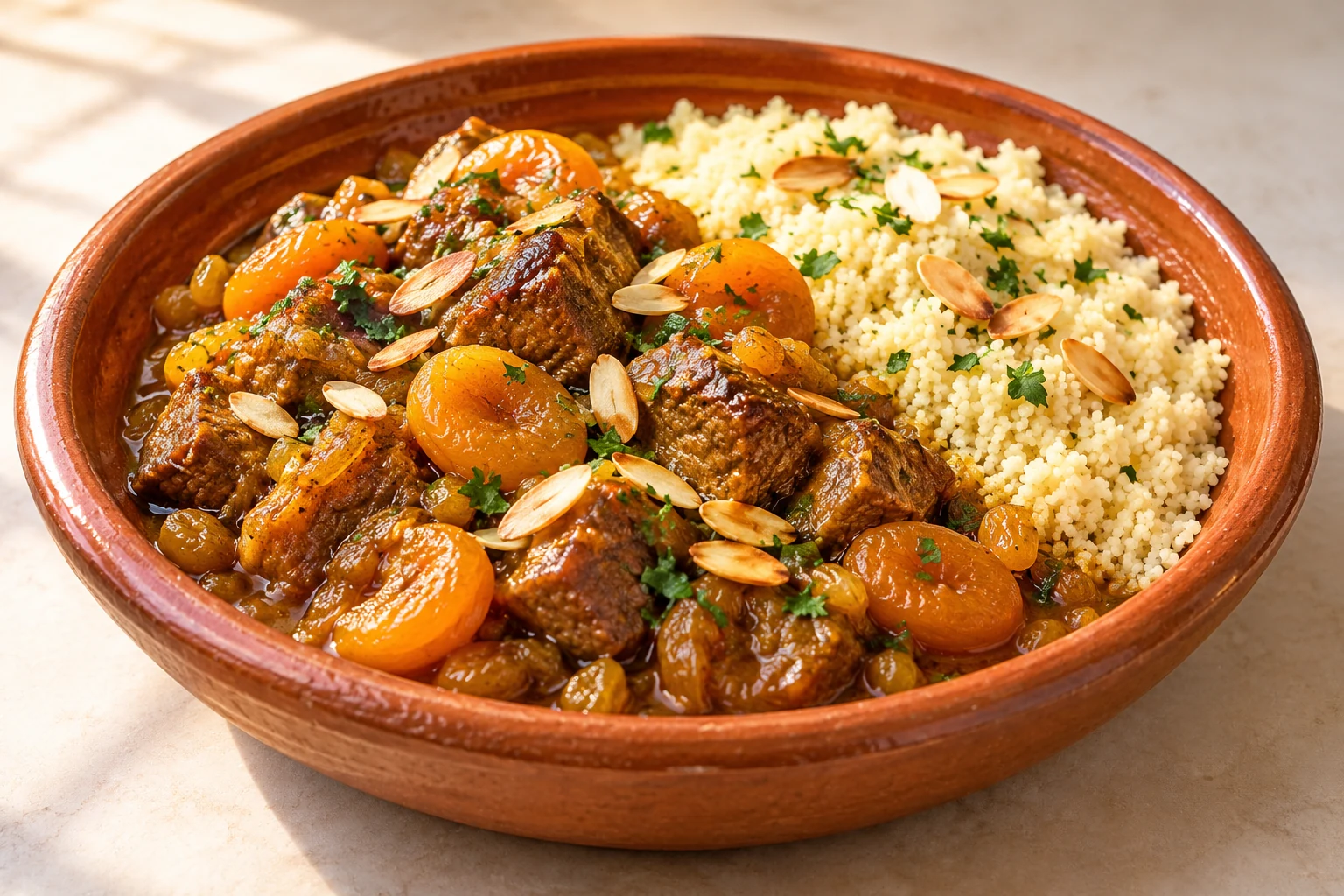 Apricot Lamb Tagine