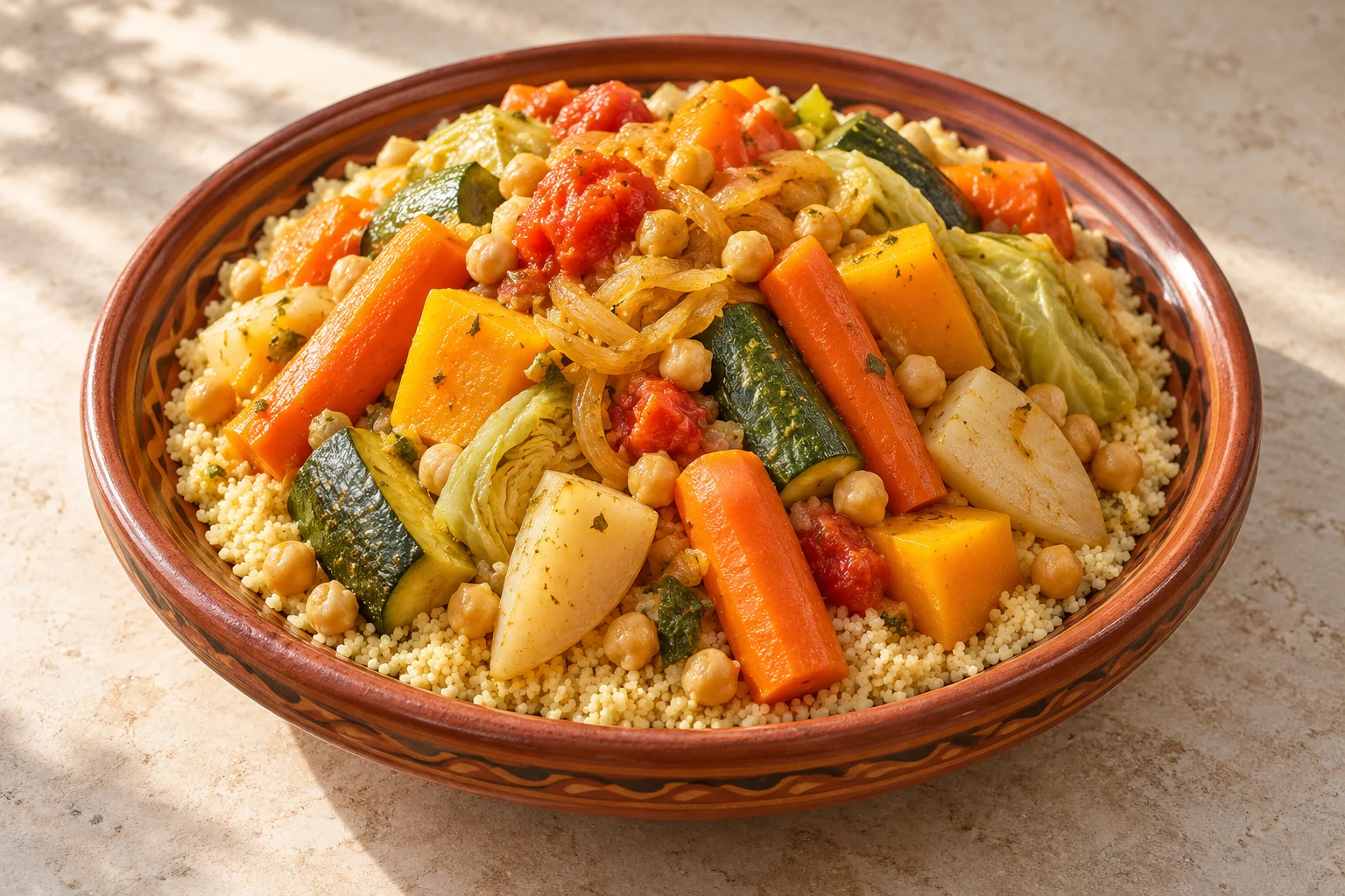 Seven-Vegetable Couscous