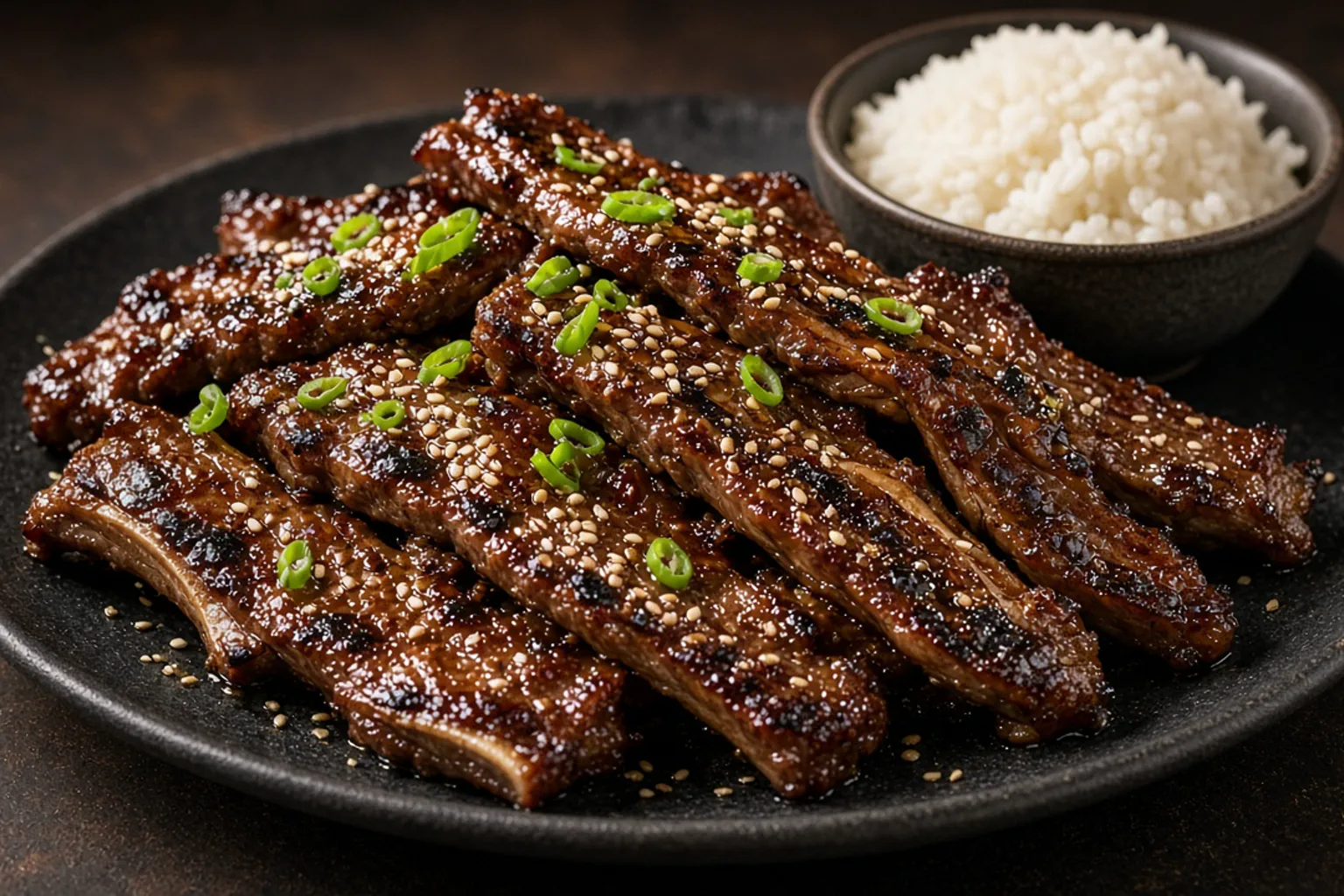 Illustrative photo of Charcoal-Style Galbi Short Ribs