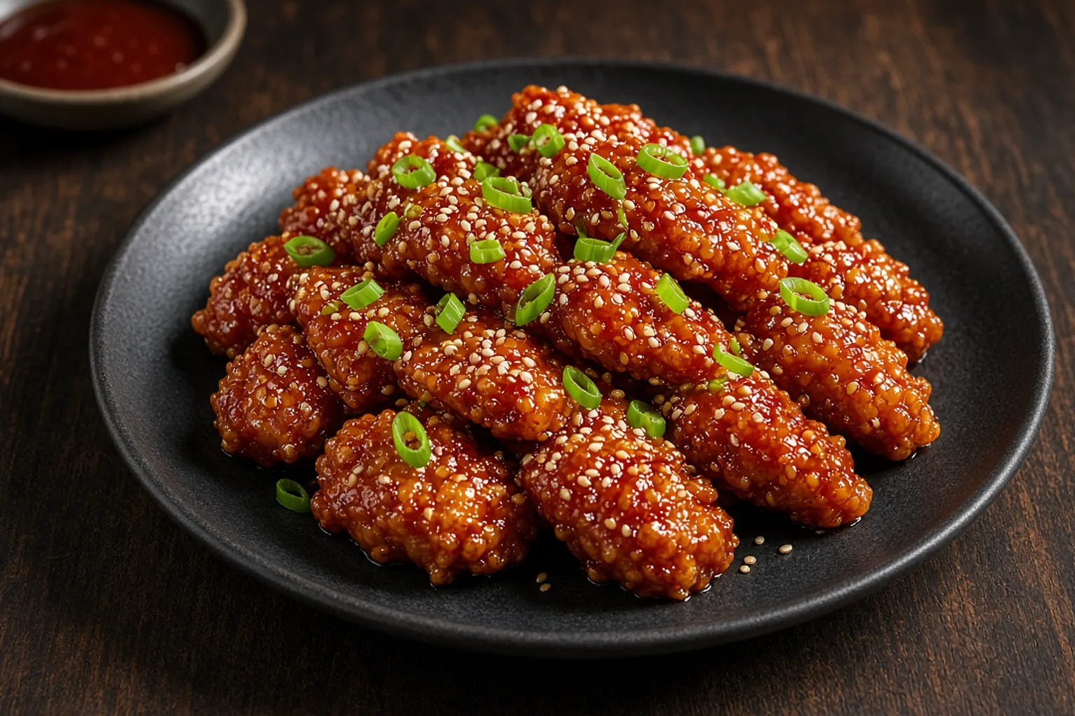 Illustrative photo of Crispy Gochujang Chicken Bites