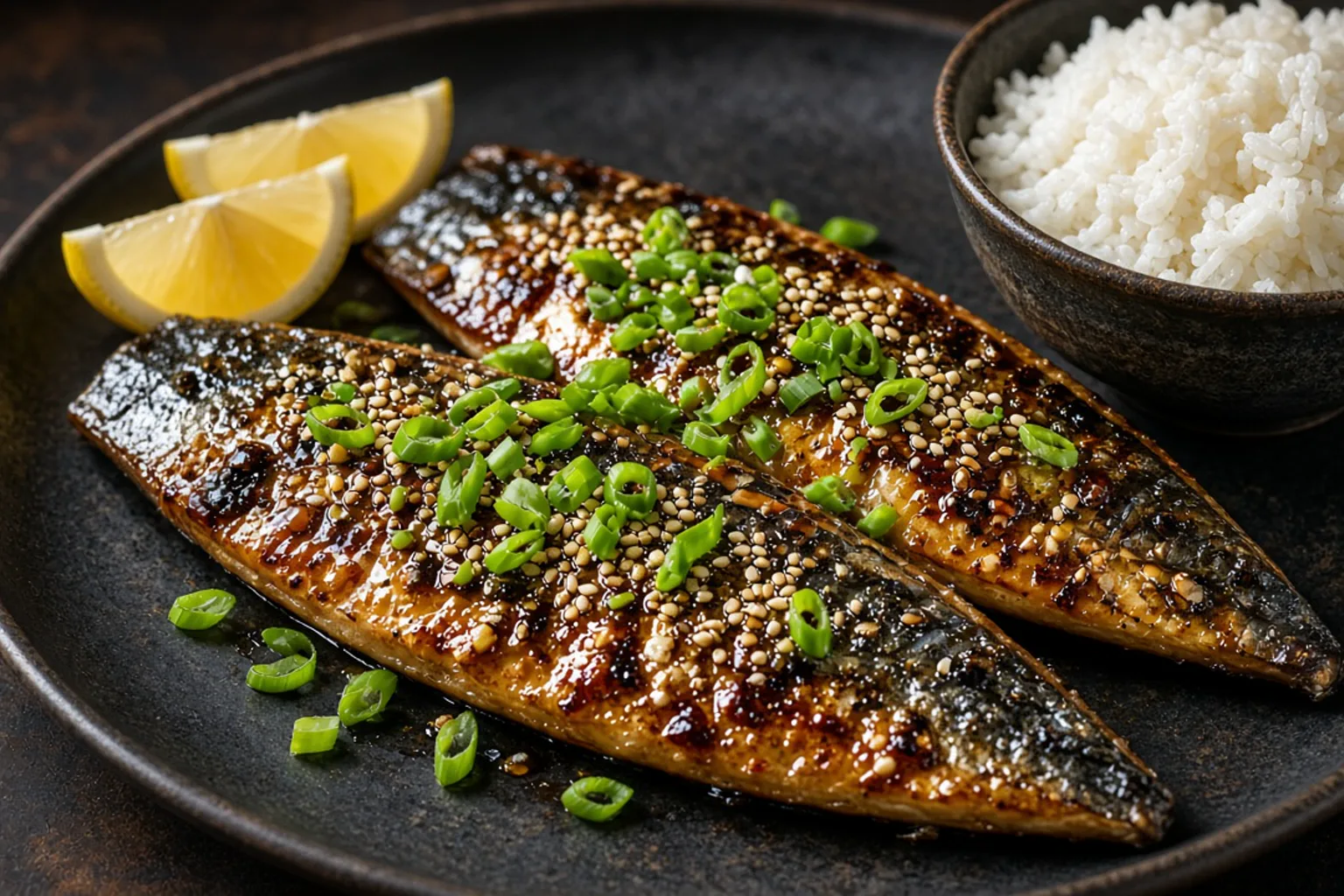 Illustrative photo of Soy-Garlic Grilled Mackerel