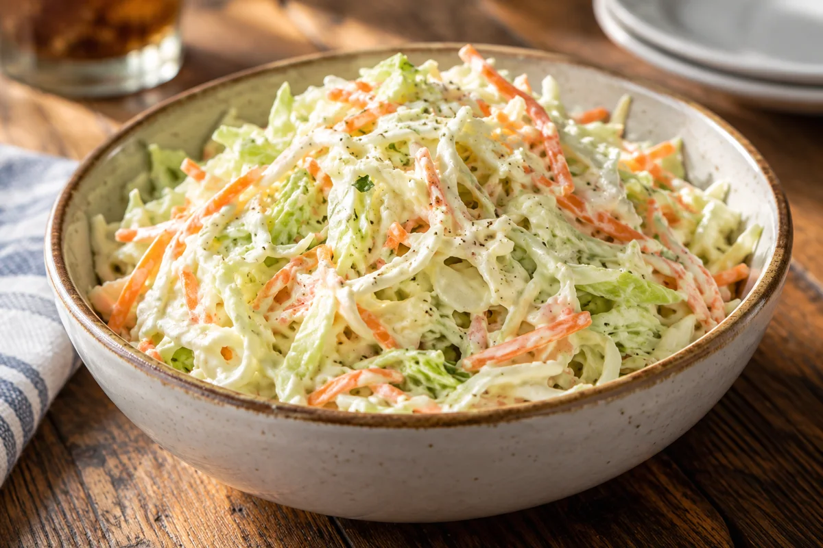 Illustrative photo of Creamy diner coleslaw