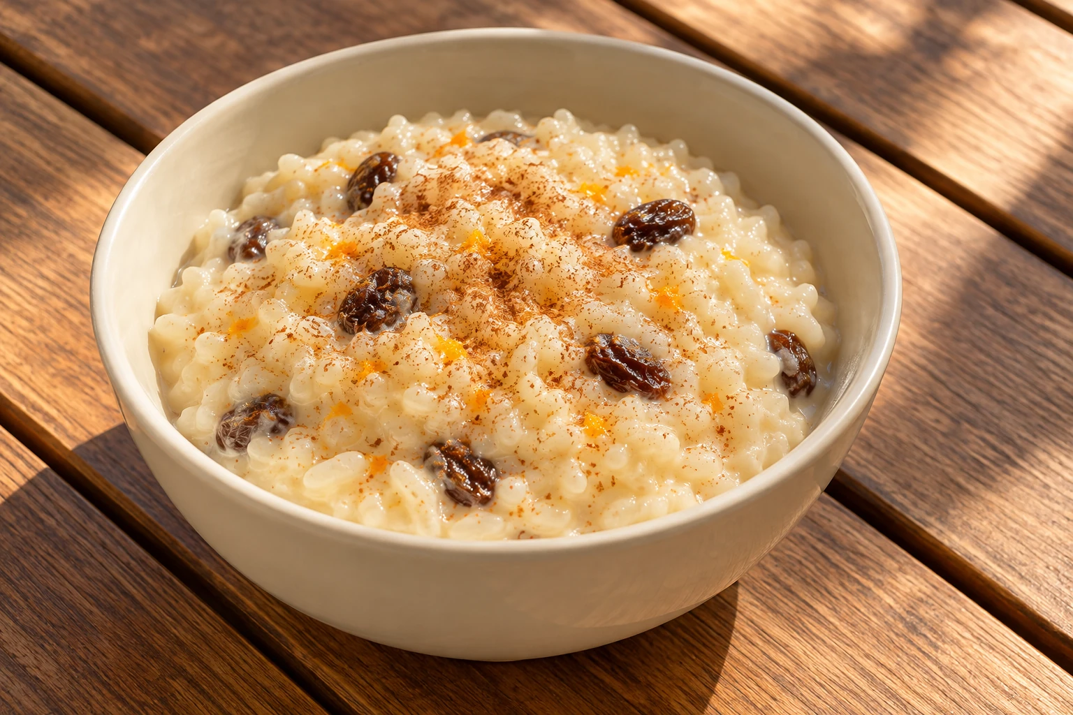 Cinnamon & Orange Rice Pudding