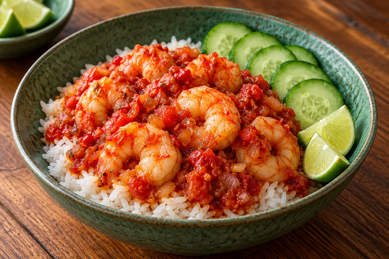 Chili-Lime Shrimp & Rice