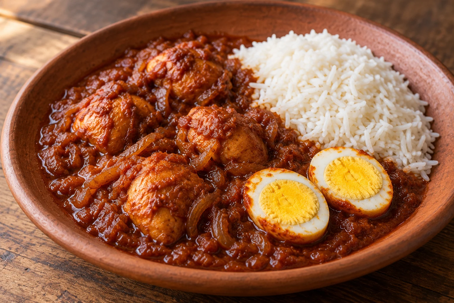 Berbere Chicken & Onion Pot