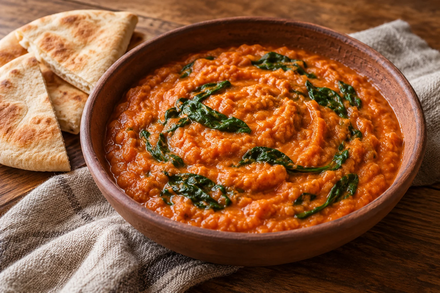 Chickpea Flour & Tomato Pot