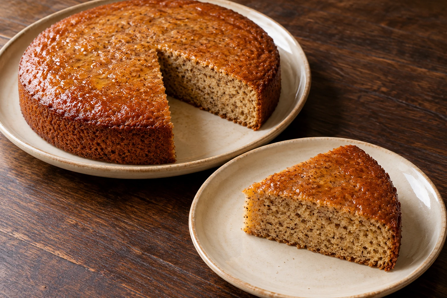 Teff & Honey Cake